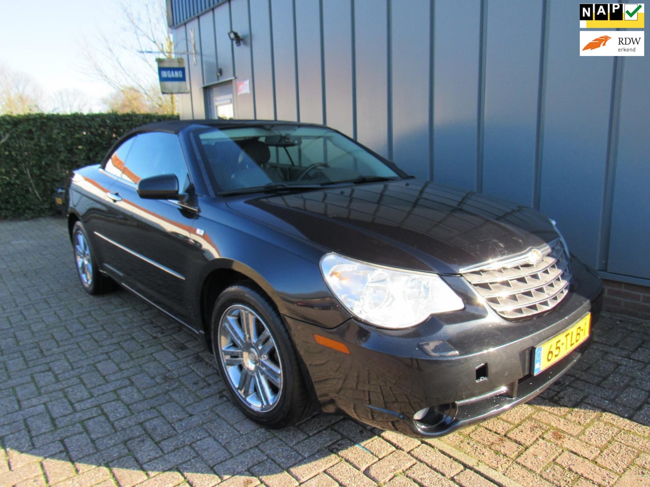 Chrysler Sebring Cabrio - 2.0 CRD Limited //APK//Airco//Cruise//Leder//6Bak//Elec.Ramen//CV+AB//ZEER MOOI!!// - AutoWereld.nl