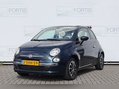 Fiat 500 C - 0.9 TwinAir Lounge NL AUTO | AIRCO | HALF LEDER | ELEKTR RAMEN |