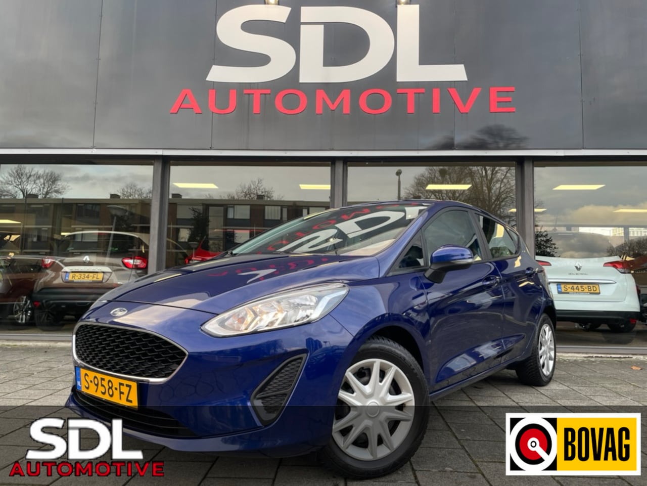 Ford Fiesta - 1.0 EcoBoost Active // AIRCO // APPLE CARPLAY / ANDROID AUTO // RIJBAAN ASSISTENTIE - AutoWereld.nl