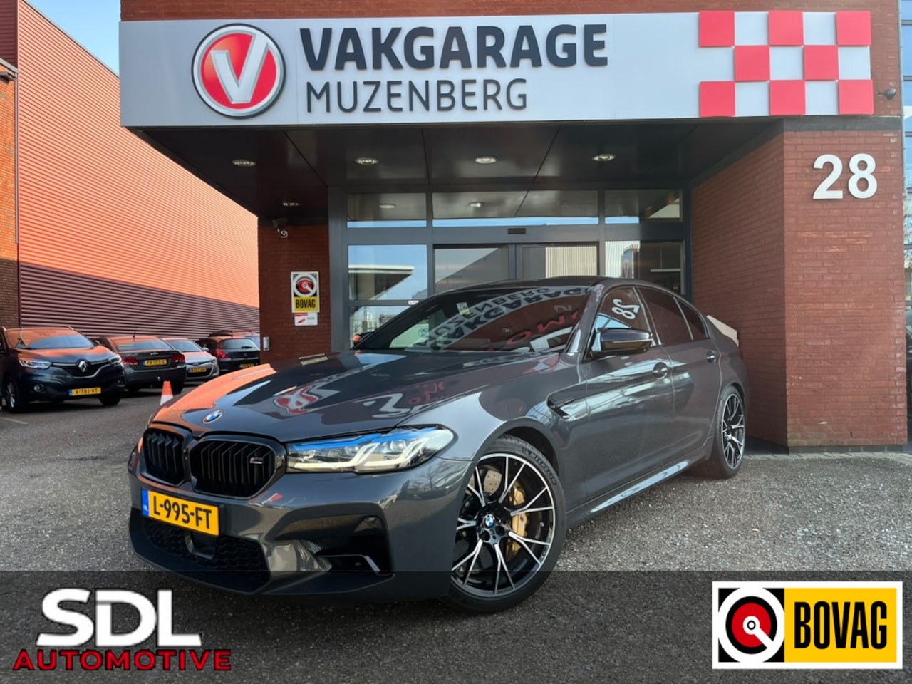 BMW M5 - 5-serie Competition // Laser-lights // HUD // B&W audio // ADAP. CRUISE // M Carbon-kerami - AutoWereld.nl