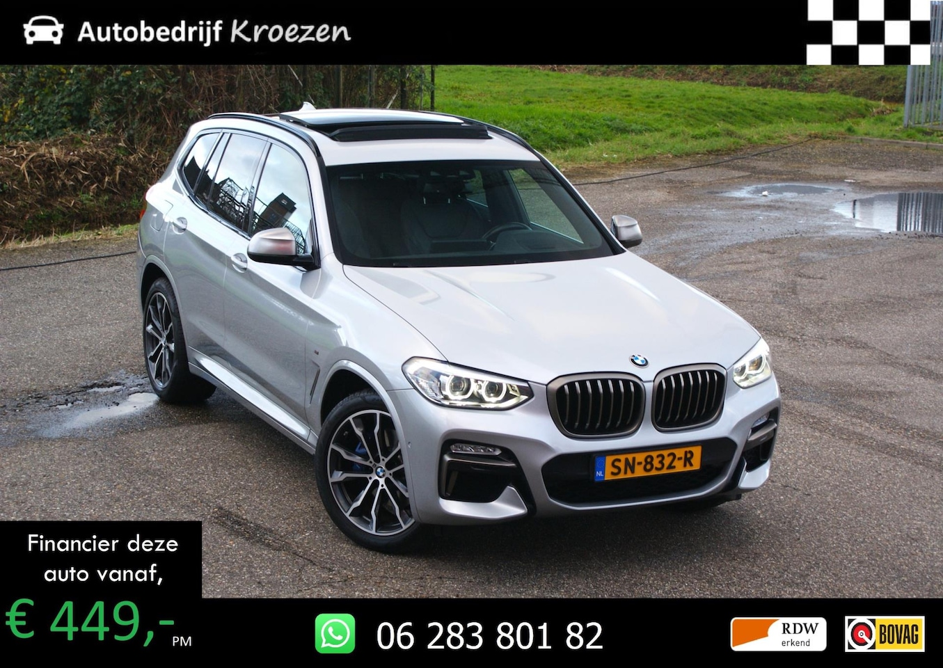 BMW X3 - M40i xDrive | 360 PK | Org NL | Pano | Head Up | Camera | - AutoWereld.nl