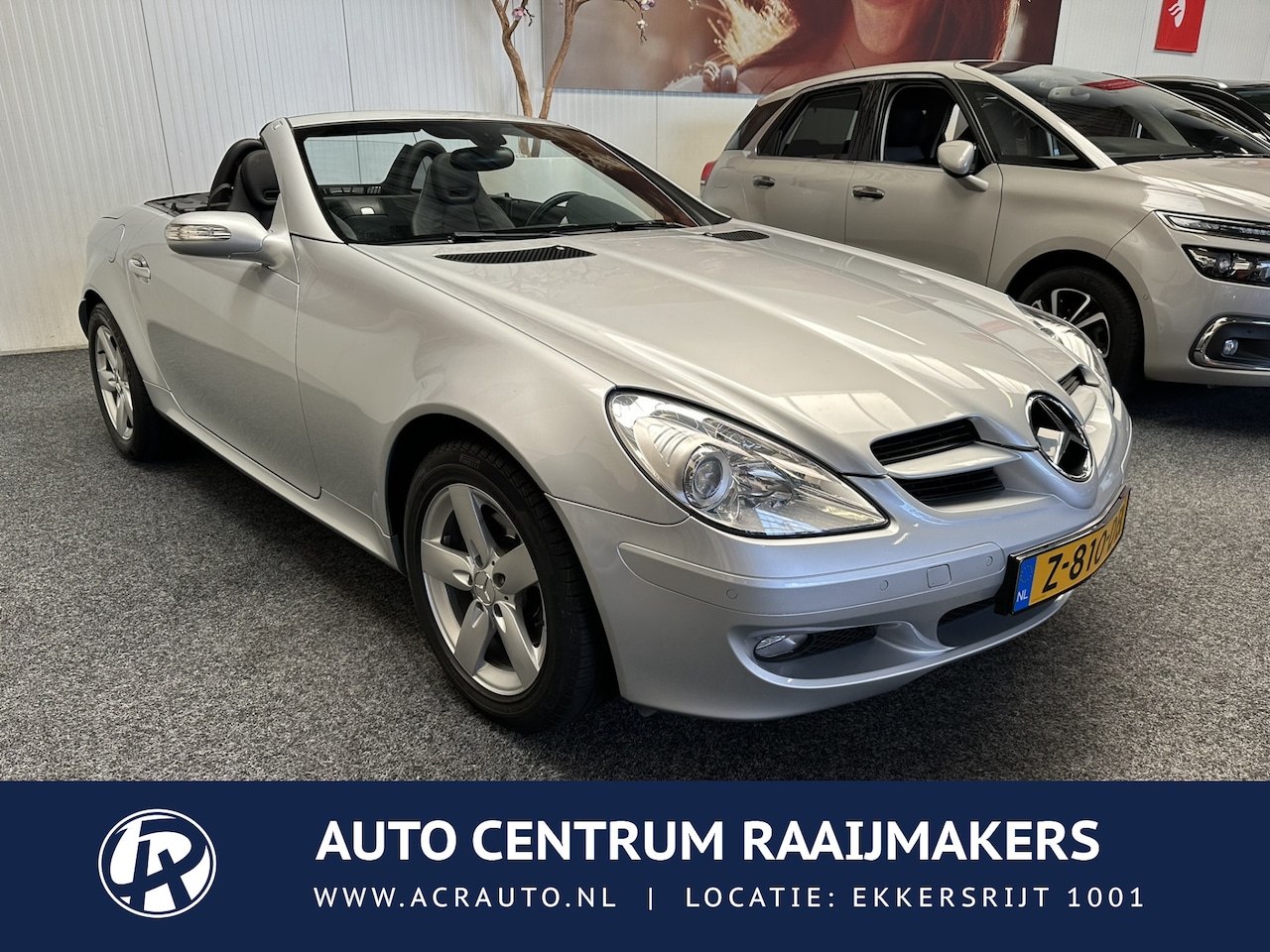 Mercedes-Benz SLK-klasse - 200 K. LEDER NAVIGATIE CRUISE CONTROL CLIMATE CONTROL STOELVERWARMING NEKVERWARMING PDC ZE - AutoWereld.nl