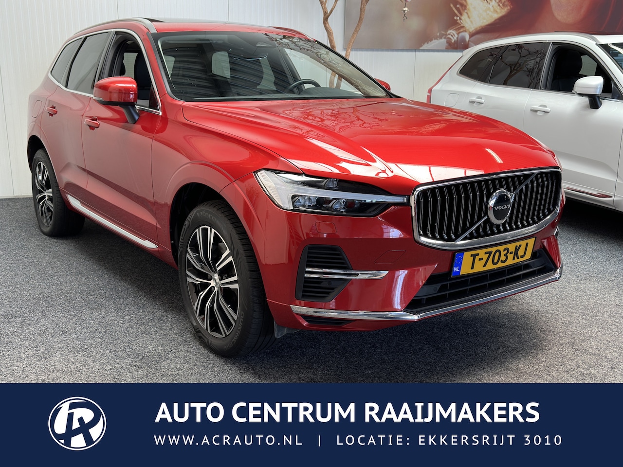 Volvo XC60 - 2.0 Recharge T6 AWD Inscription LEDER NAVIGATIE ADAPTIVE CRUISE CONTROL PANORAMA SCHUIF/KA - AutoWereld.nl