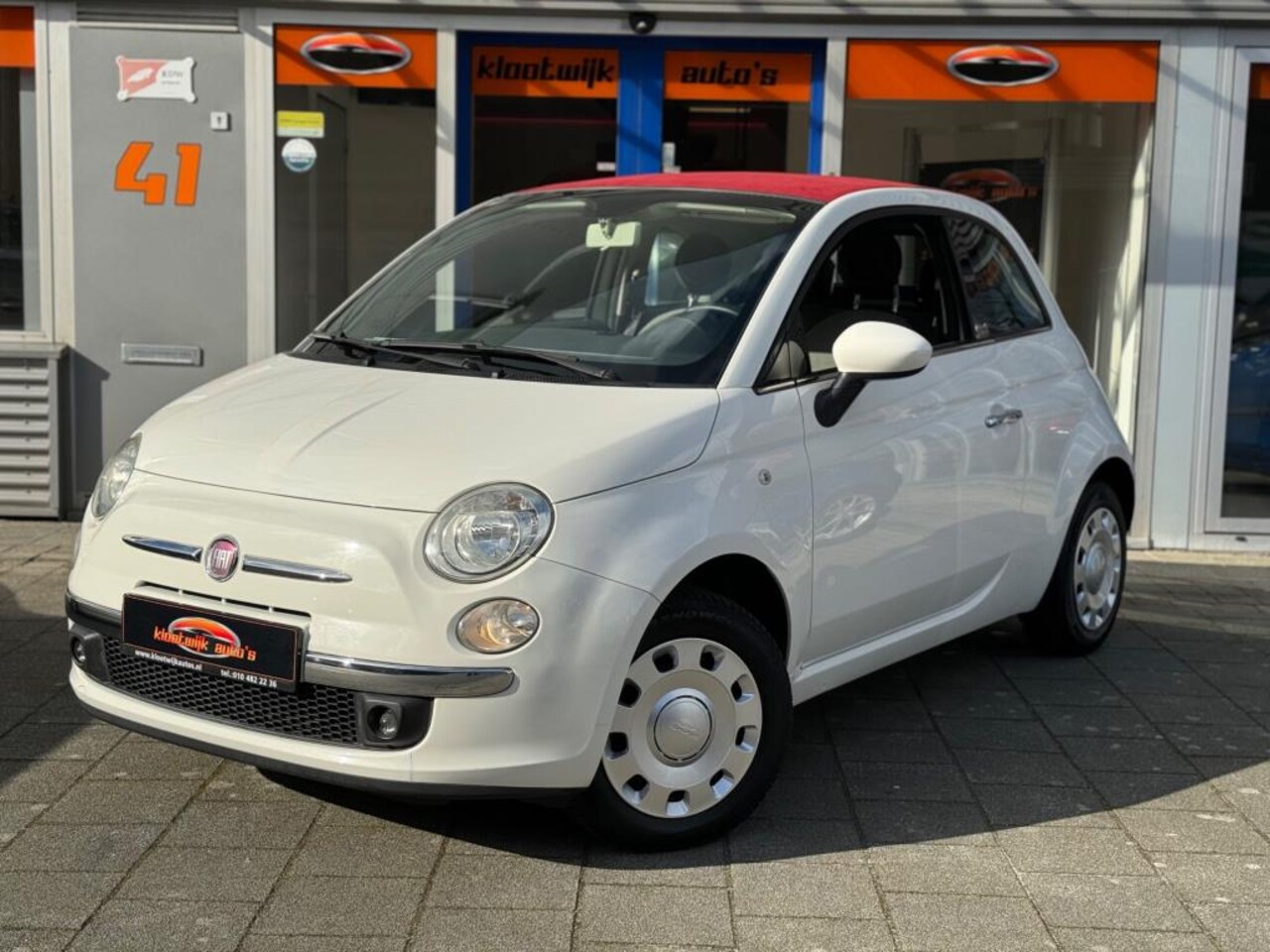 Fiat 500 C - 1.2 Lounge Airco Elec. Pakket Dealer Onderhouden - AutoWereld.nl