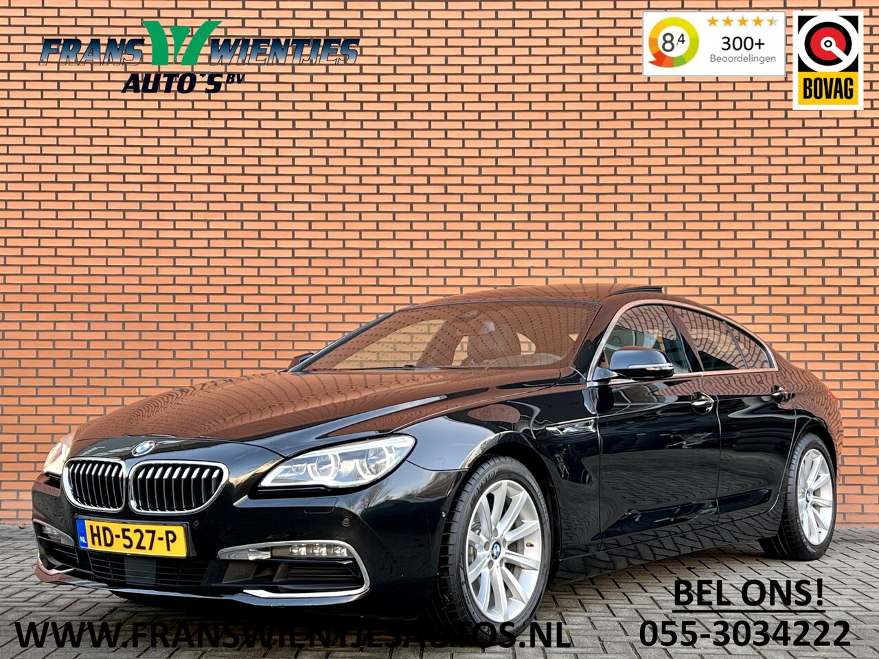 BMW 6-serie Gran Coupé - 640i High Executive | 320 PK! | Panoramadak | Leder | Harman/Kardon | Lane Assist |  Camer - AutoWereld.nl