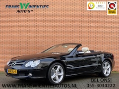 Mercedes-Benz SL-klasse Cabrio - 500 | Parkeersensoren | Leder | 8 cilinder | 306pk | Memory | Cruise control | Uniek |