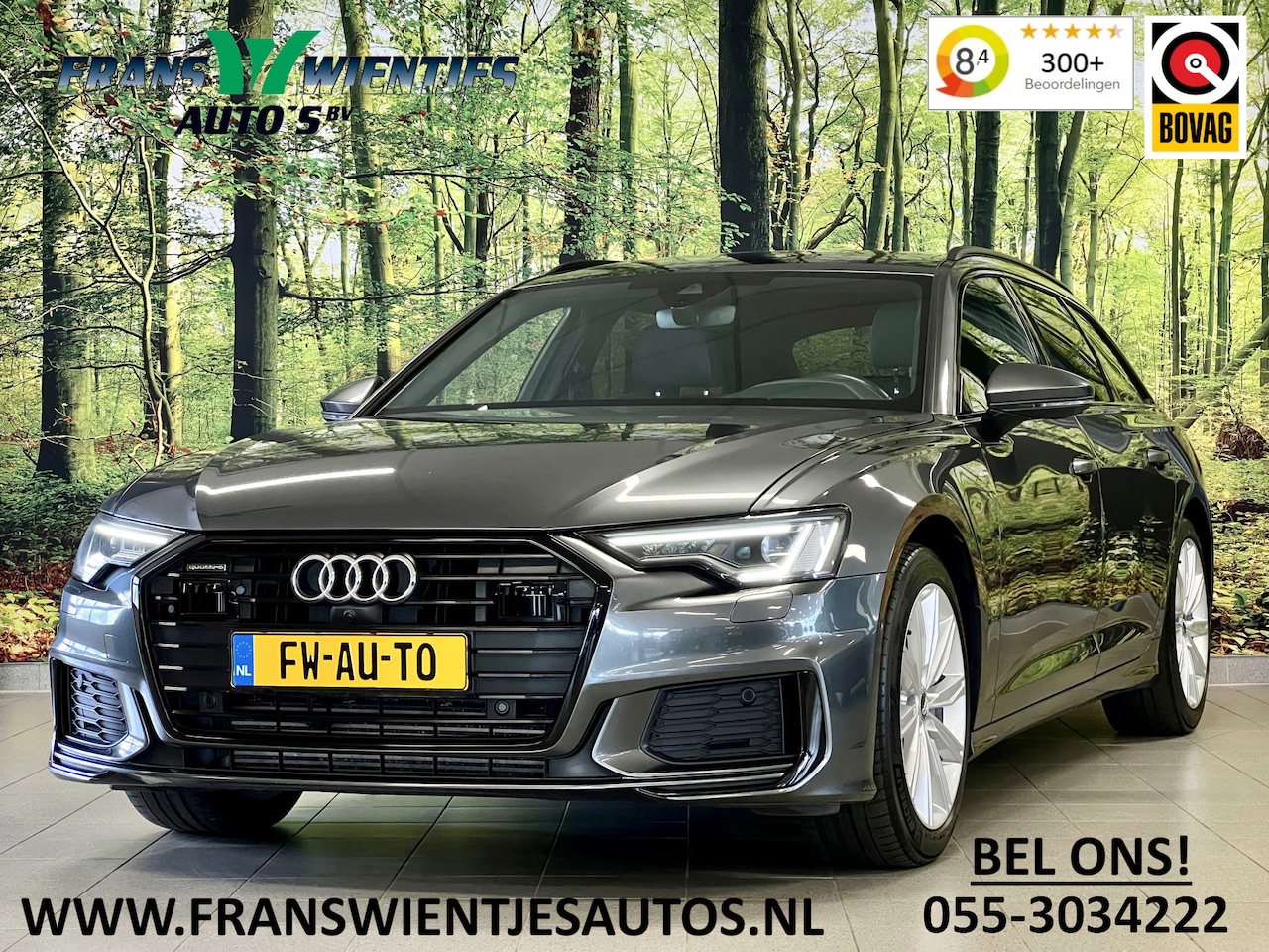 Audi A6 Avant - 45 TDI quattro Sport Pro Line S | 231 PK! | 4 Wiel Sturing | Meesturende Achteras | B & O - AutoWereld.nl