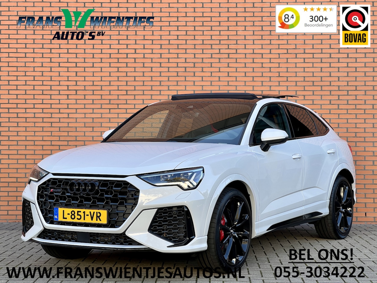 Audi RSQ3 - 2.5 TFSI Quattro | Panoramadak | Alcantara | Fabrieksgarantie tot 23-06-2025 | 21" Lichtme - AutoWereld.nl