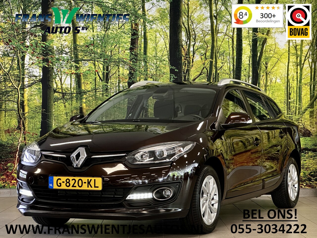 Renault Mégane Estate - 1.2 TCe Expression | Cruise Control | Stoelverwarming | Parkeersensoren | - AutoWereld.nl