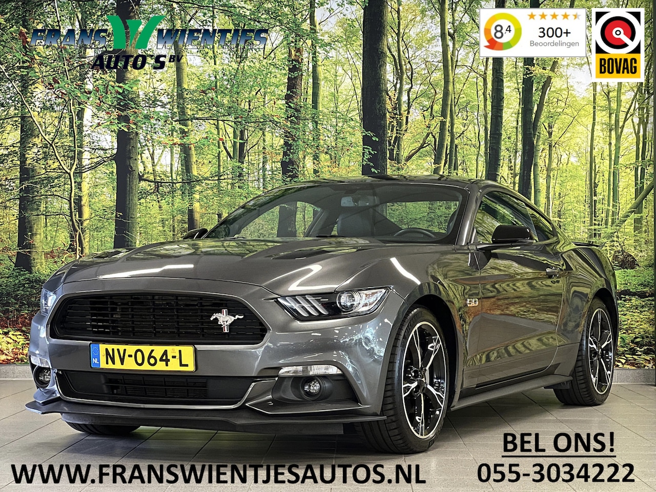 Ford Mustang Fastback - 5.0 GT California Special | Handgeschakeld! | 422 PK | Camera | Stoelventilatie | Stoelver - AutoWereld.nl