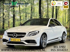 Mercedes-Benz C-klasse - AMG 63 | 19" Lichtmetaal | Camera | LED | Leder | Cruise Control | Airconditioning | Parke