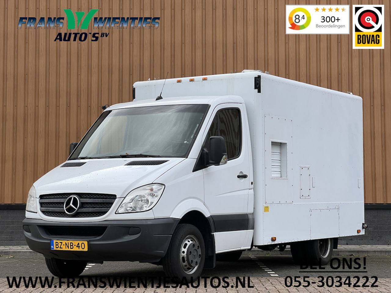 Mercedes-Benz Sprinter - | Automaat! | Unieke basis voor oprijwagen | Dubbel Lucht | Ex. BTW | Airconditioning | Ba - AutoWereld.nl