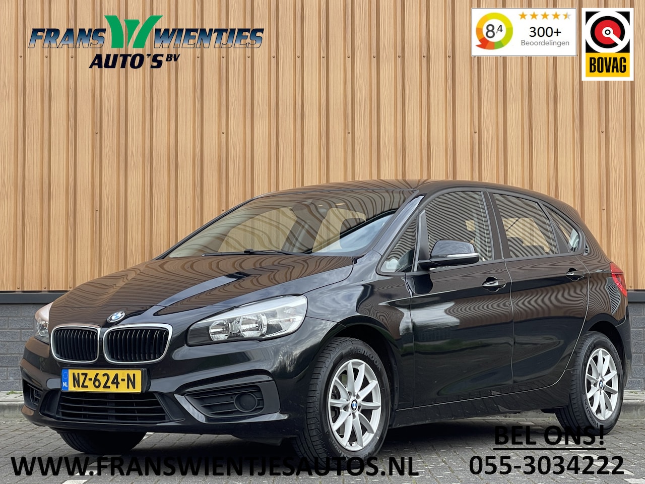 BMW 2-serie Active Tourer - 216d Corporate Lease | Handel/Export | Start/Stop | Navigatie | Stoelverwarming | Keyless - AutoWereld.nl