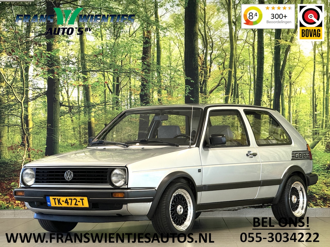 Volkswagen Golf - 1.3 CL | 15" Lenso Alloy Wheels | Radio | 3-deurs | Uniek | - AutoWereld.nl