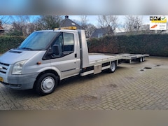 Ford Transit - 350L 2.4 TDCI DC (Prijs is EX BTW). oprijwagen/auto transporter