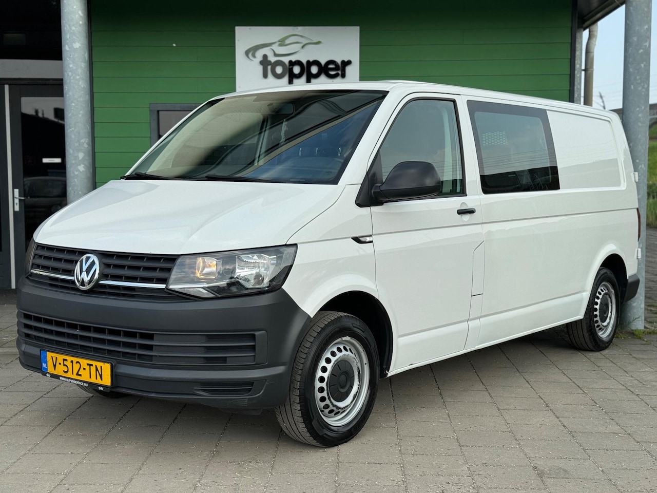 Volkswagen Transporter - 2.0 TDI L2H1 / Dubbel Cabine / Cruise / - AutoWereld.nl