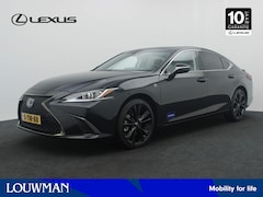 Lexus ES - 300h F-Sport Design *Demo* | Zwart Leder + Stoelverwarming | Navigatie |