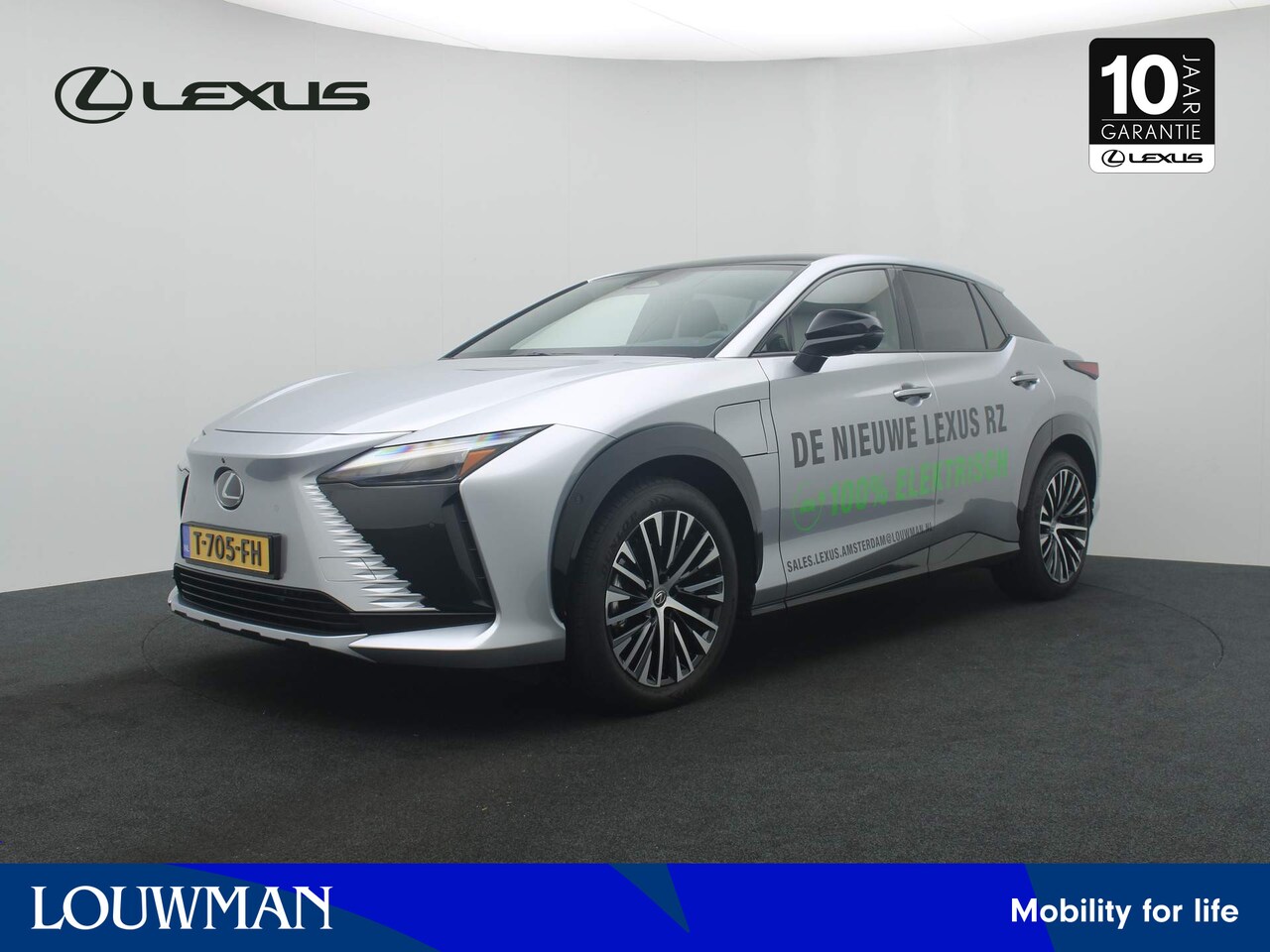 Lexus RZ - 450e President Line Full Electric *DEMO* | Full Options | Variabel Transparant Panoramadak - AutoWereld.nl