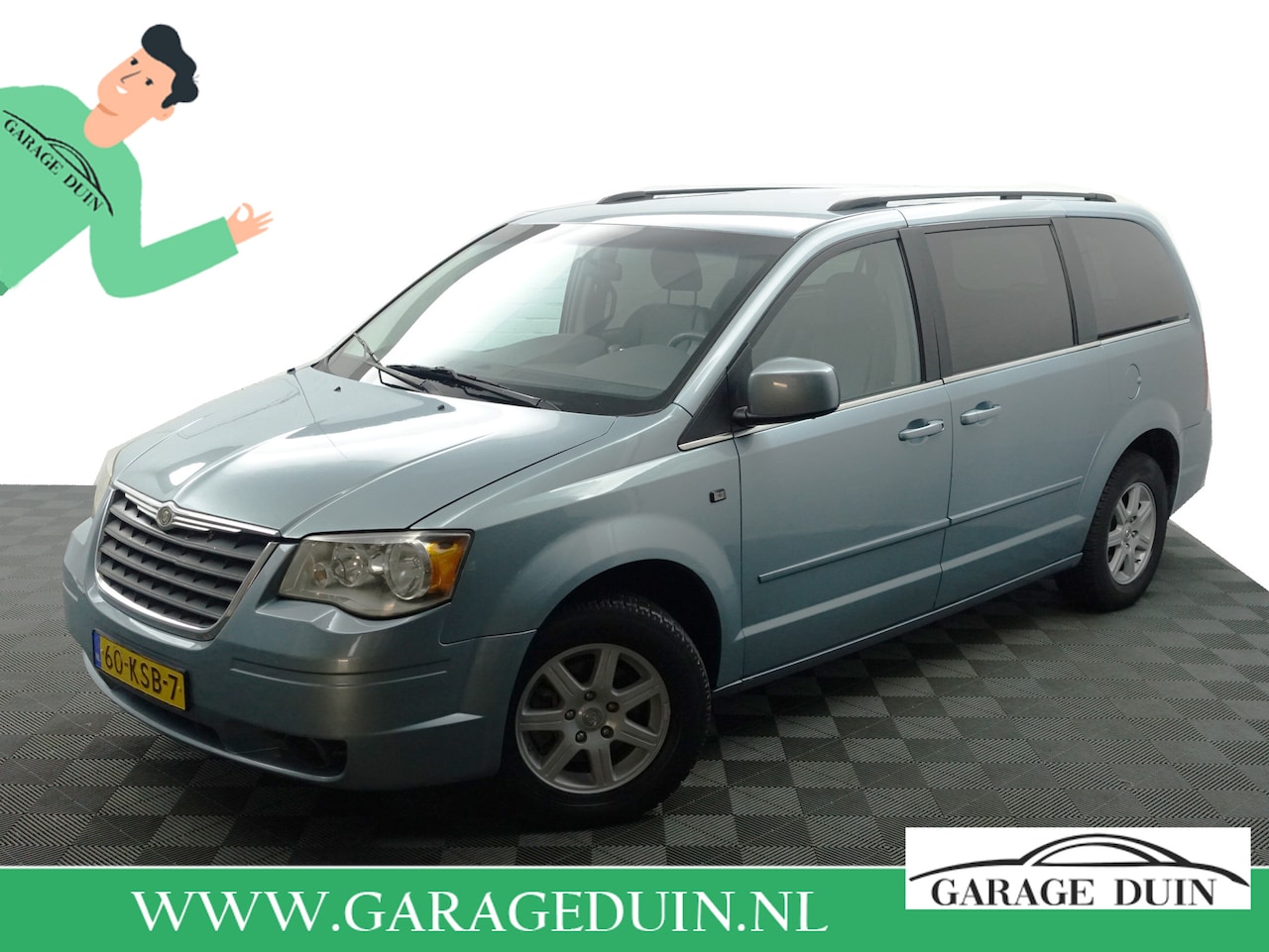 Chrysler Town and Country - 3.8 V6 Luxe Aut- 7 Pers / DVD / Camera / Stoelverwarming / Elek Schuifdeur / Navi - AutoWereld.nl