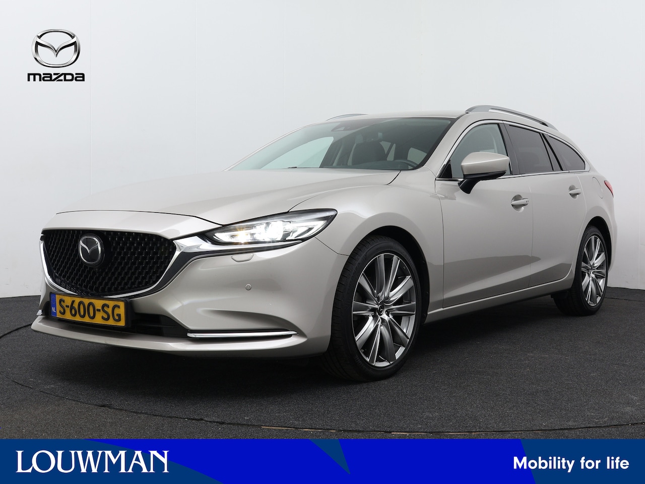 Mazda 6 Sportbreak - 2.0 SkyActiv-G 165 Exclusive-Line | Stoelgeheugen | 360 Camera | Stuur-/Stoelverwarming | - AutoWereld.nl