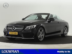 Mercedes-Benz C-klasse Cabrio - 180 Automaat | AMG Line | Airscarf | Trekhaak | Navigatie | Stoelverwarming | Inclusief 12