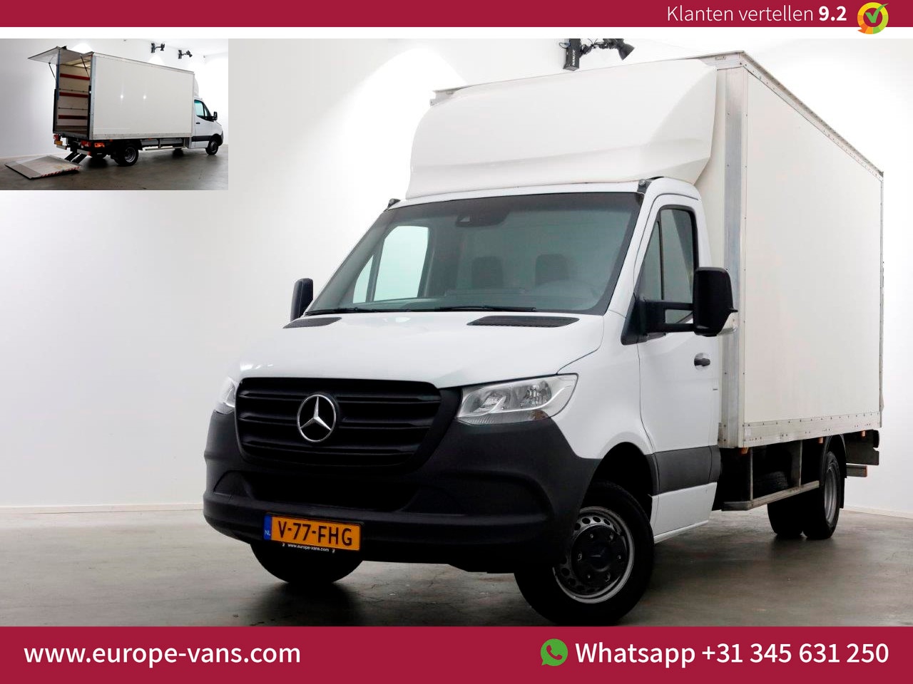 Mercedes-Benz Sprinter - 514 CDI 143pk E6 Bakwagen met laadklep 09-2021 - AutoWereld.nl