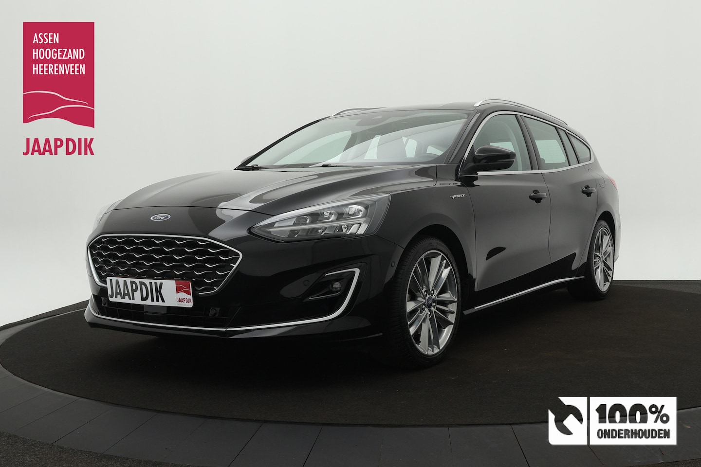 Ford Focus Wagon - BWJ 2020 1.0 EcoBoost 126 PK Vignale TREKHAAK / STOELVERWARMING / STUURVERWARMING / APPLE - AutoWereld.nl