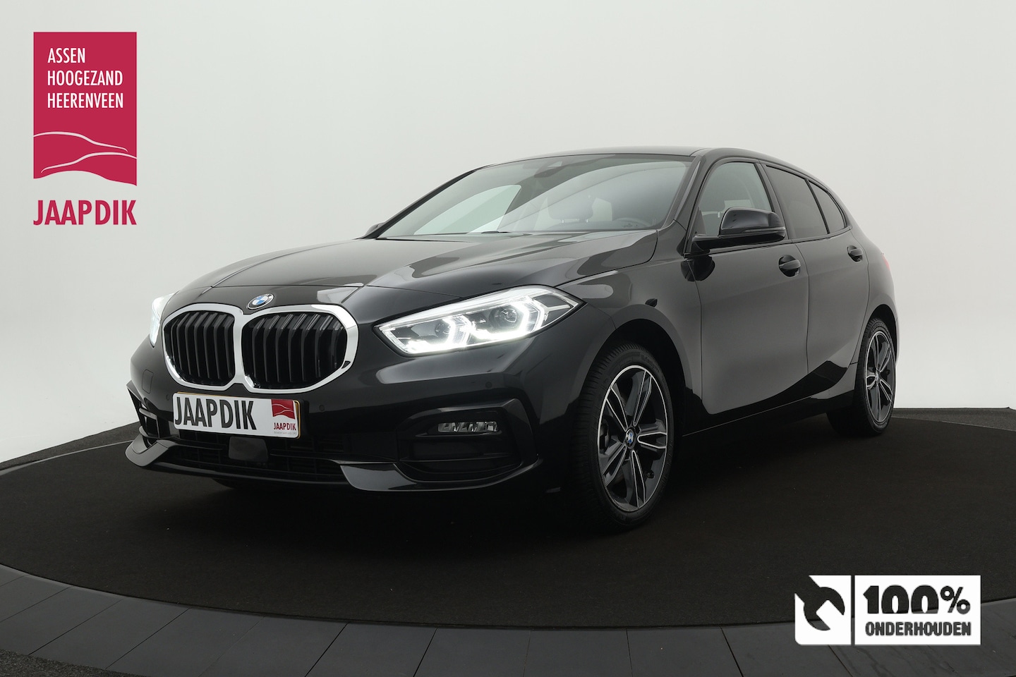 BMW 1-serie - BWJ 2021 118i 136 PK M-sport Executive Edition AUTOMAAT NAVI / CLIMA / CRUISE / DAB+ / LMV - AutoWereld.nl