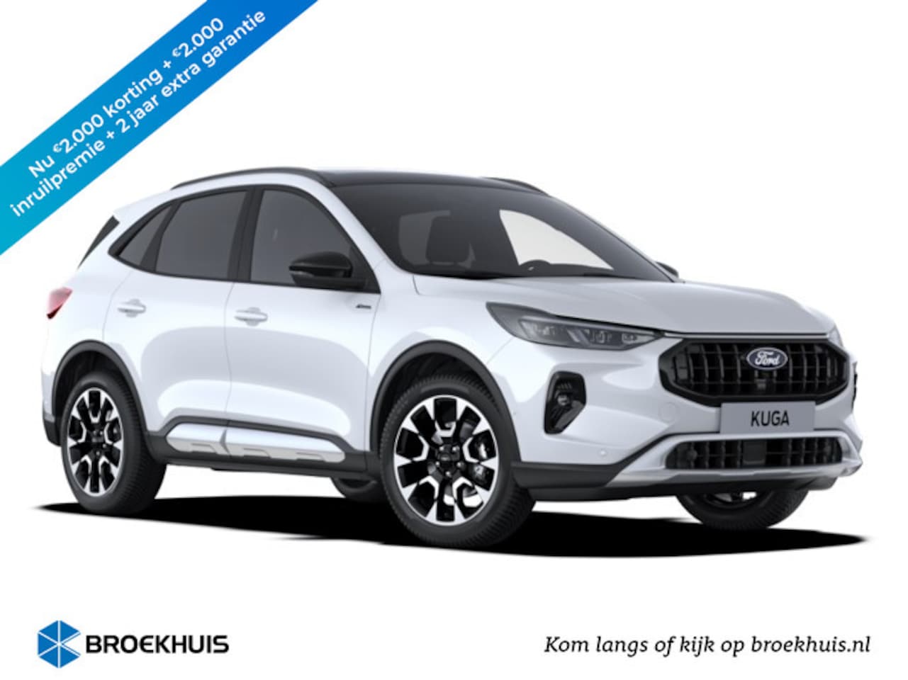 Ford Kuga - 2.5 PHEV 243PK Active X | Winterpack | 19"LMV | Technology Pack | Panoramadak | 2100KG Tre - AutoWereld.nl