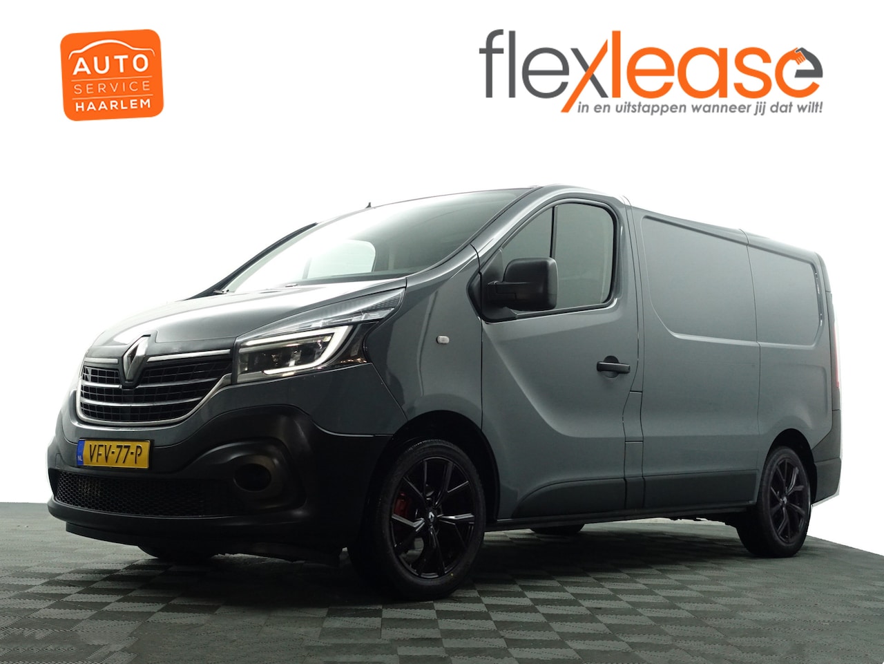 Renault Trafic - 1.6 dCi L1 phase 2 Comfort- 3 Pers, Park Assist, Xenon Led, Cruise, Clima, Grijs Kenteken - AutoWereld.nl