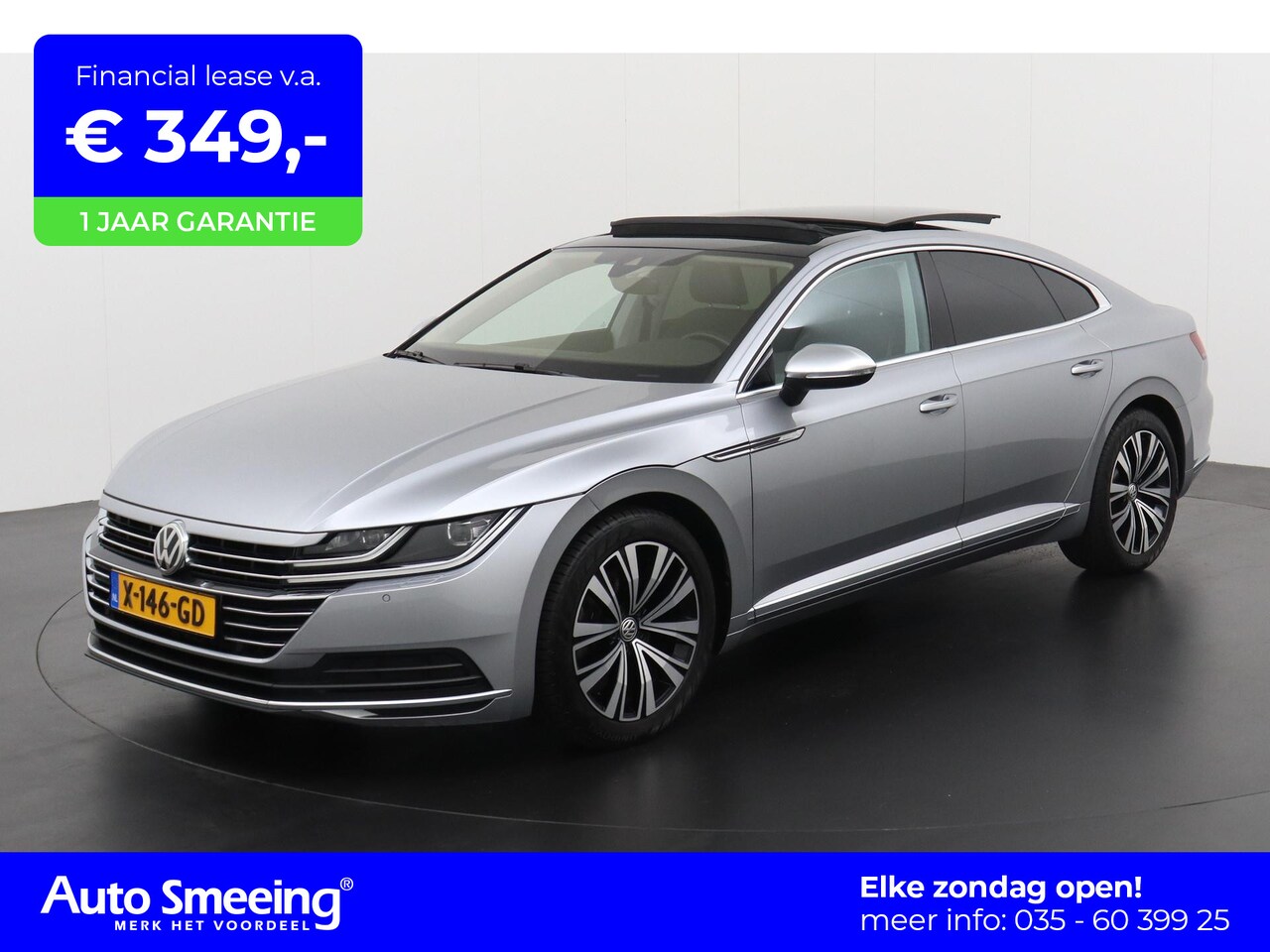 Volkswagen Arteon - 1.5 TSI Elegance DSG | Schuifdak | Active Info Display | Trekhaak Uitklap | Zondag Open! - AutoWereld.nl