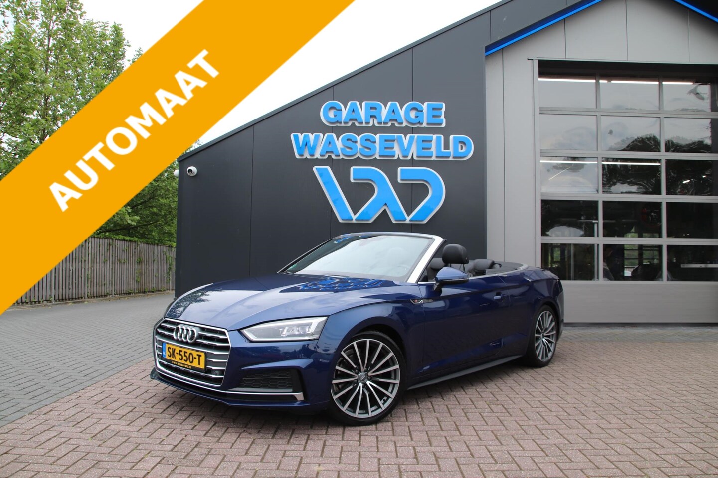 Audi A5 Cabriolet - 2.0 TFSI 190pk S-Line NL! Launch Ed./Trekhaak/Cruise/Stoelverw - AutoWereld.nl