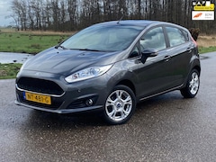 Ford Fiesta - 1.0 Style Ultimate 5DRS NAVI PDC AIRCO NAP 2017BJ GOED ONDERHOUDEN