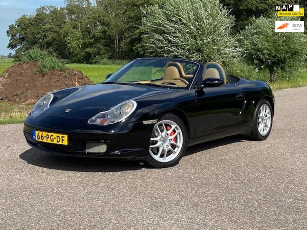 Porsche Boxster S - 3.2 Tiptronic Automaat Airco NAP NL-AUTO 260PK - AutoWereld.nl