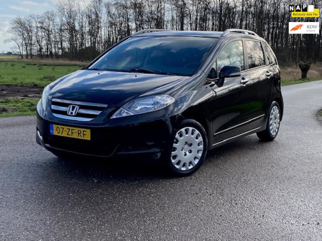 Honda FR-V - 1.8i Comfort MPV AUTOMAAT AIRCO CRUISE CONTROLE 6PS PDC ACHTER GOED ONDERHOUDEN - AutoWereld.nl