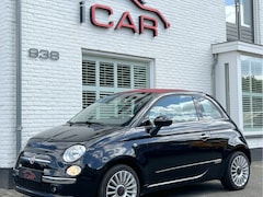 Fiat 500 C - 1.2 Lounge Wit stuur Airco Rood dak