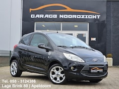 Ford Ka - 1.2 Titanium X AIRCO|GETINT GLAS|MEDIA MUZIEK AUX|16 INCH|NIEUW APK maandag tot vrijdag ge