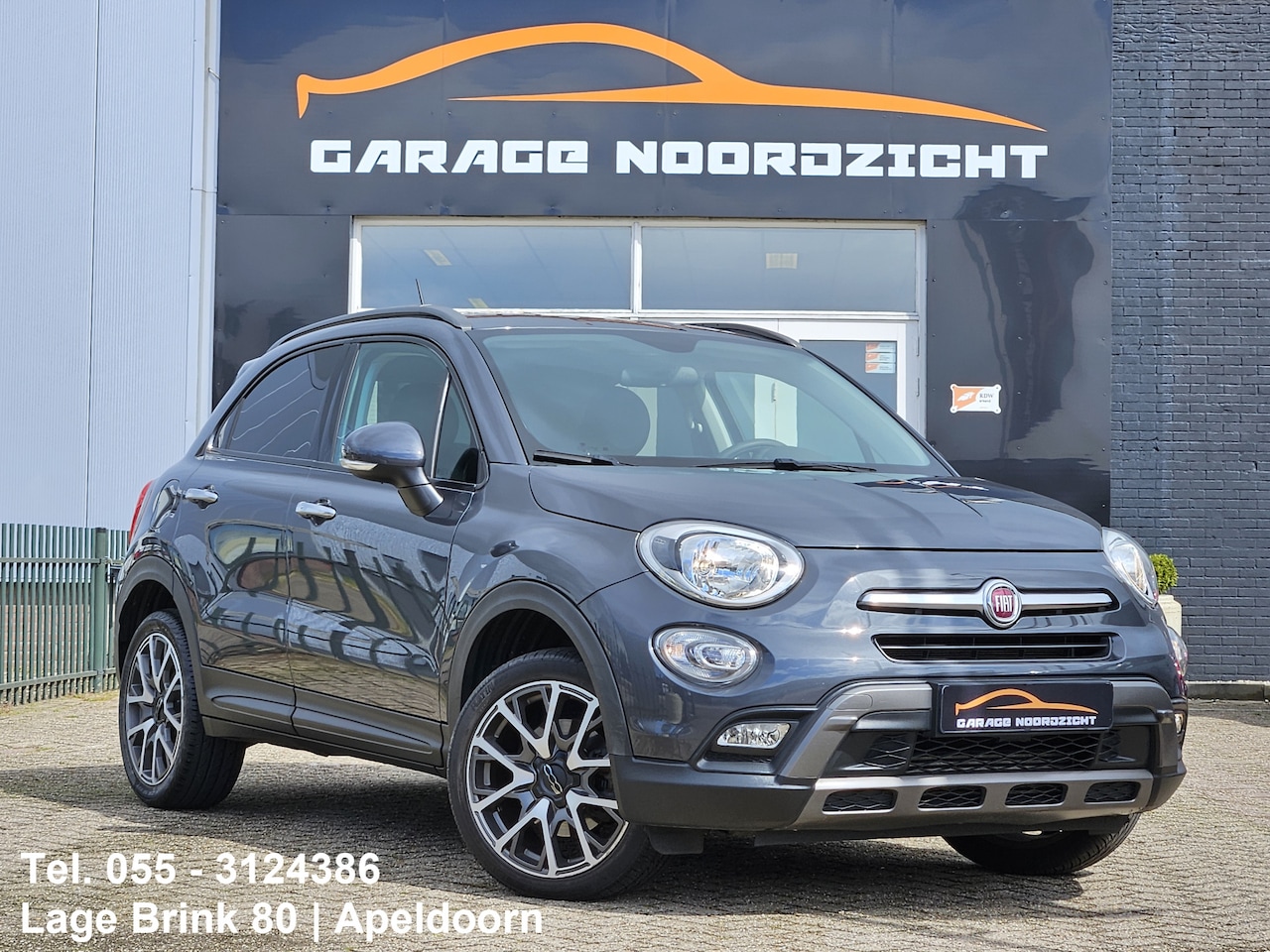 Fiat 500 X Cross - 1.4 Turbo 140pk Multi Air Business Cross NAVIGATIE|KEY LESSGO|ECC/AIRCO|PDC|GETINT GLAS|ST - AutoWereld.nl