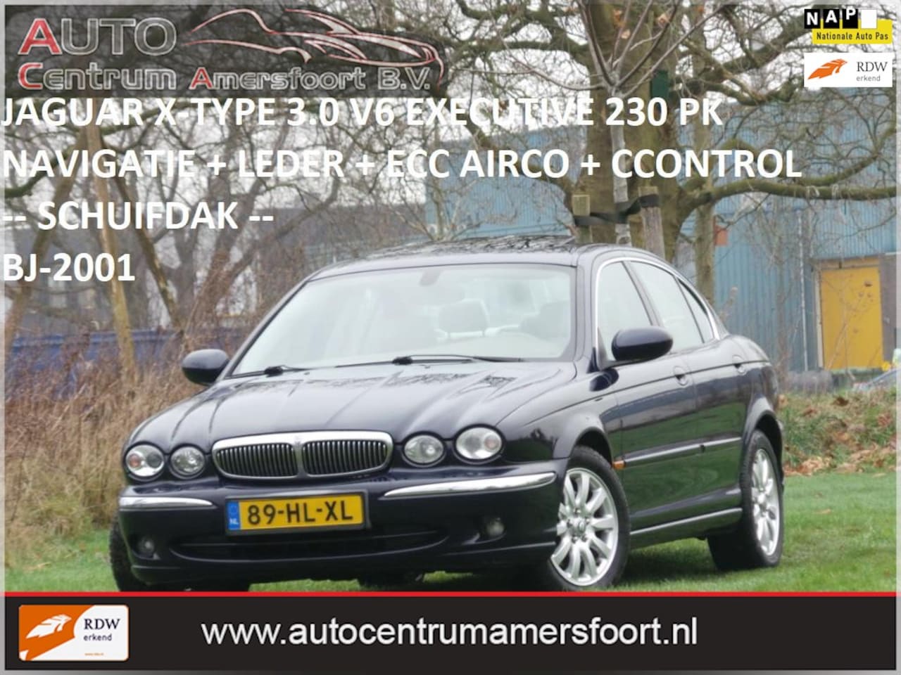 Jaguar X-type - 3.0 V6 Executive 3.0 V6 Executive ( 126.000 KM + INRUIL MOGELIJK ) - AutoWereld.nl