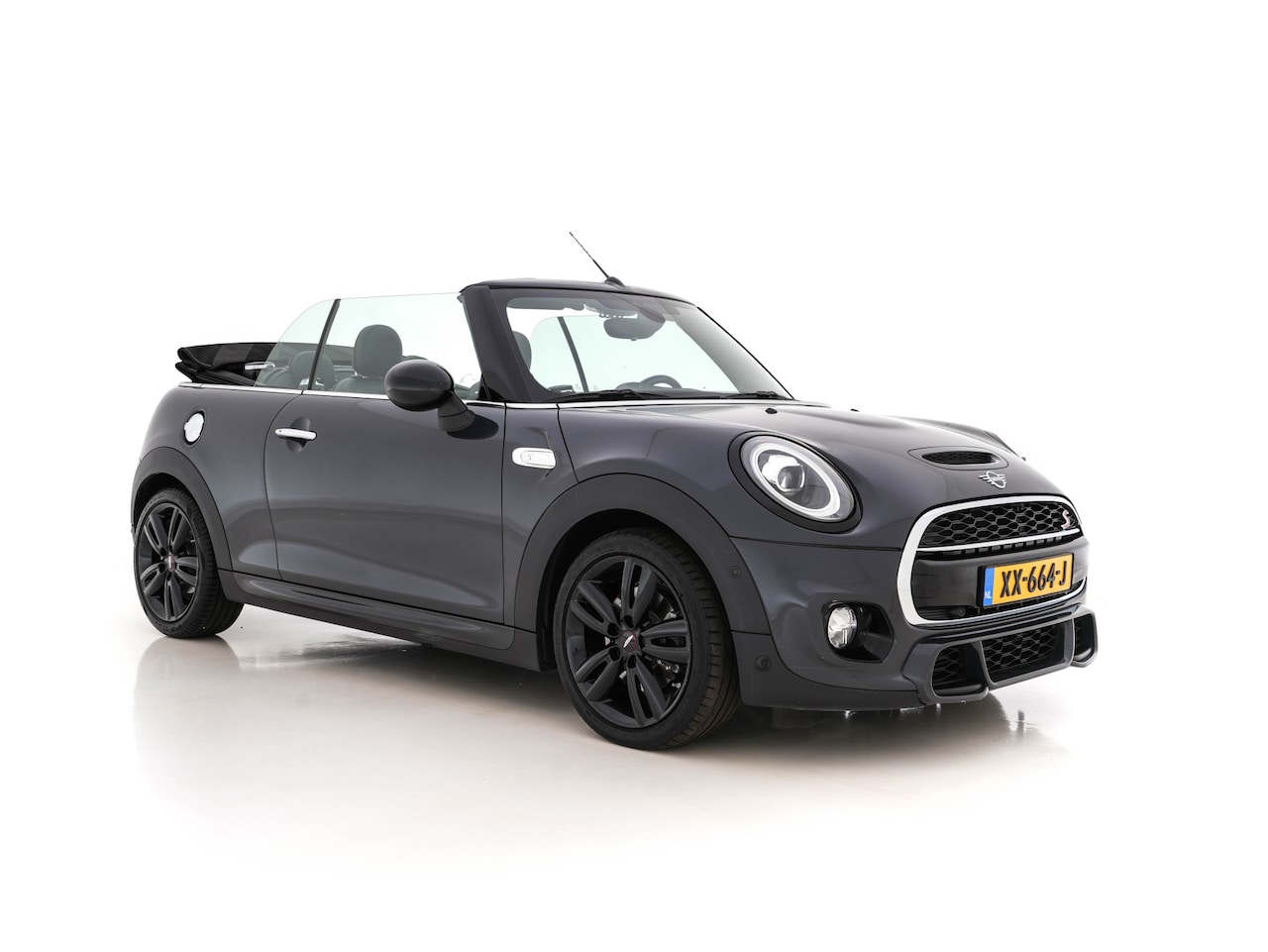 MINI Cabrio - Mini 2.0 Cooper S Knightsbridge-Edition JCW-Sport-Pack Aut. *FULL-LED | LOUNCE-VOLLEDER | - AutoWereld.nl