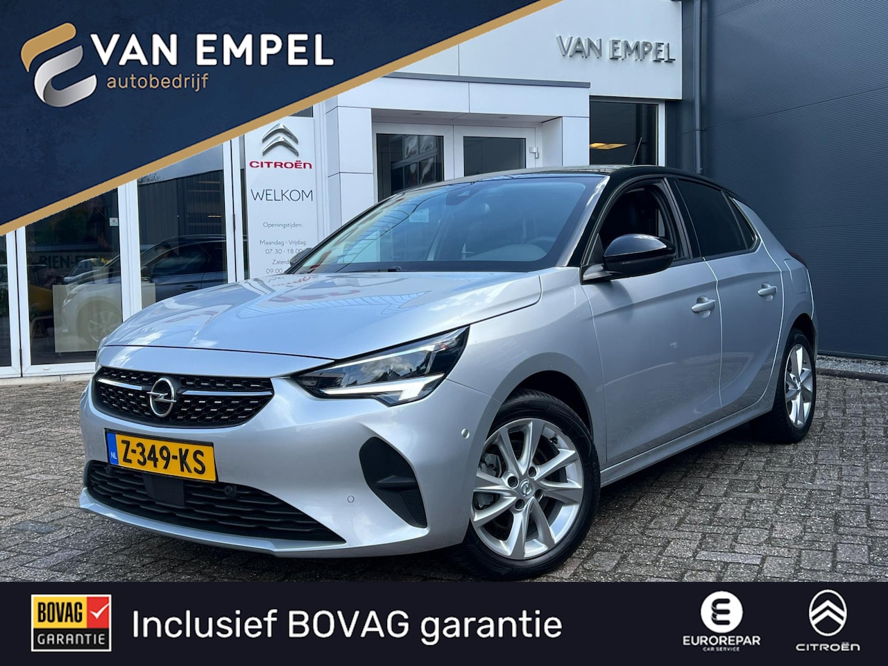 Opel Corsa - 1.2 Elegance Automaat | Luxe uitvoering | - AutoWereld.nl