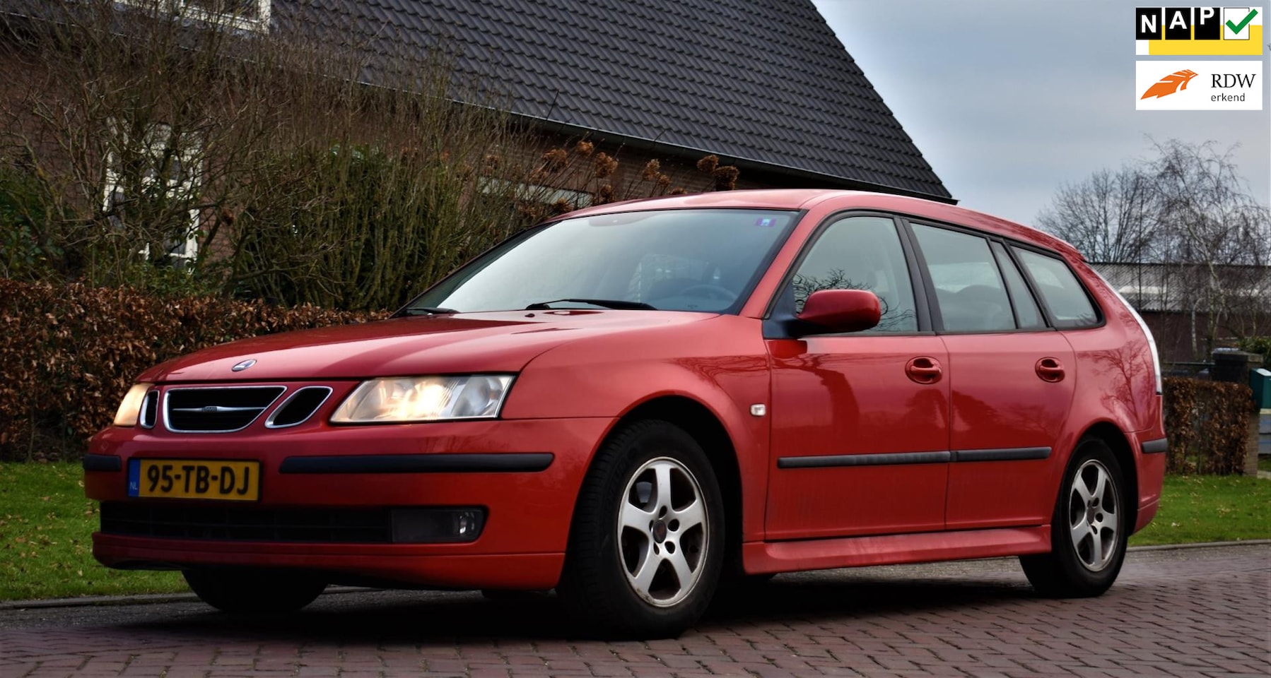 Saab 9-3 Sport Estate - 1.9 TID Linear met Airco! - AutoWereld.nl