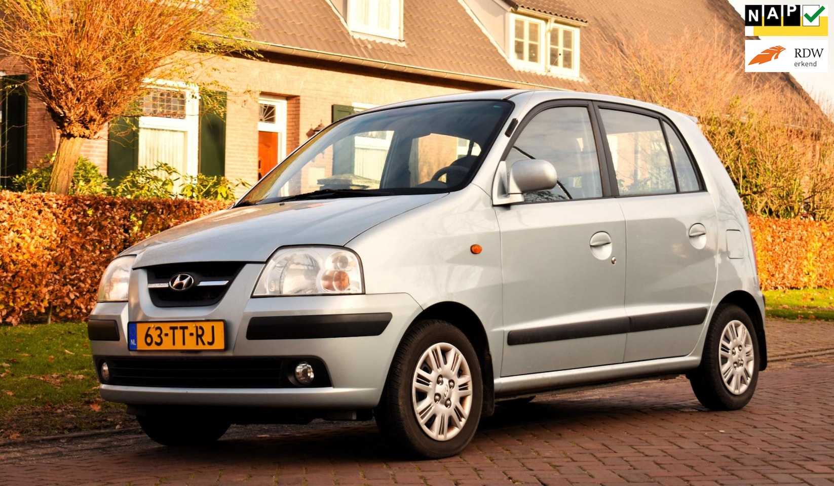 Hyundai Atos 1.1i Dynamic 5 DEURS MET 71.256 KM NAP UNIEK zeer mooi APK