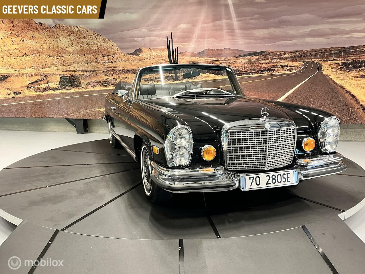 Mercedes-Benz 280 - 280SE LOW GRILLE CONVERTIBLE AUTOMATIC - AutoWereld.nl