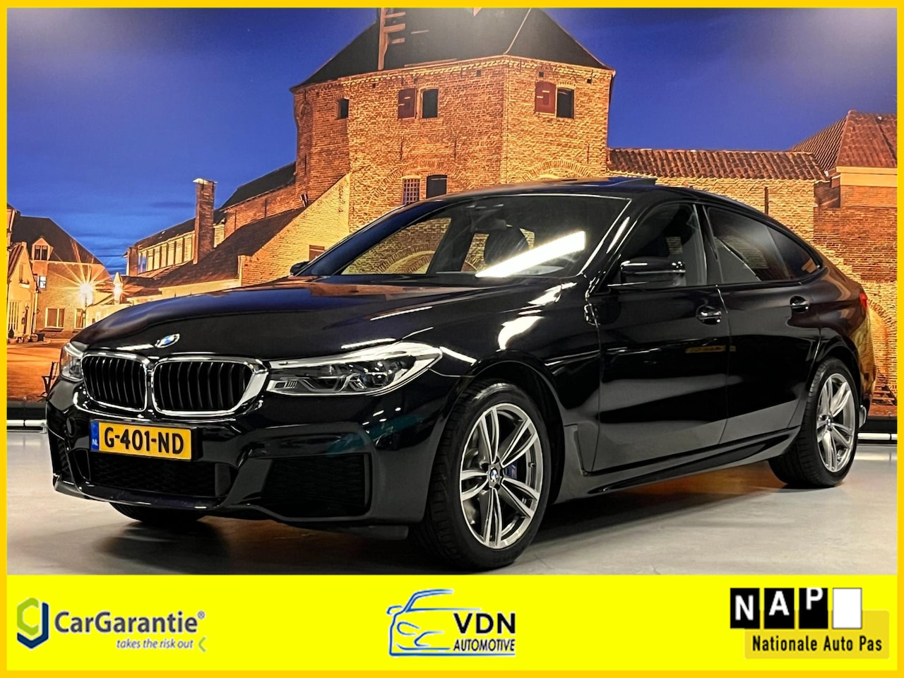 BMW 6-serie Gran Turismo - 640i xDrive High Exe M-Sport Aut Panodak Camera HUD - AutoWereld.nl