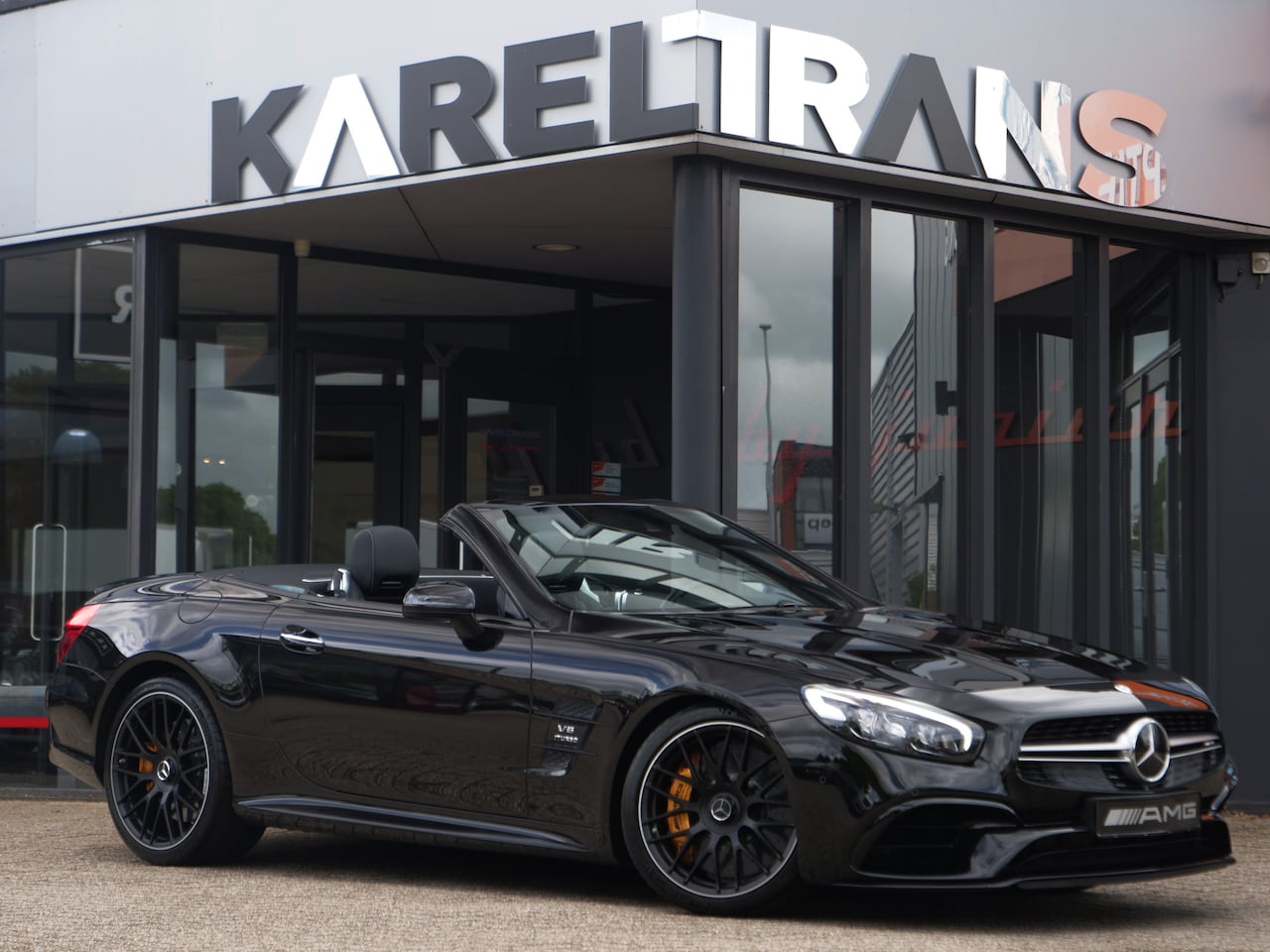 Mercedes-Benz SL-klasse Cabrio - SL 63 AMG | 1ste eigenaar | Ceramic brake | panorama | carbon. - AutoWereld.nl