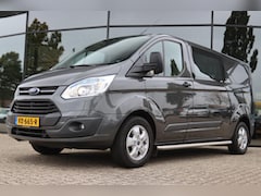 Ford Transit Custom - 2.2 TDCI L2H1 DUBBEL CABINE | LEDER | NAVI | CAMERA | TREKHAAK