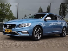 Volvo V60 - 2.4 D6 TWINENGINE 285PK R-DESIGN | SCHUIFDAK | LEDER | XENON | NAVI