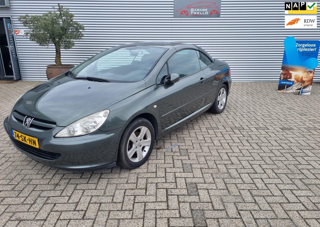 Peugeot 307 CC - 307cc ,cruise control, airco,lm velgen, nap,deze cabrio is technies in goede staat, apk zi - AutoWereld.nl