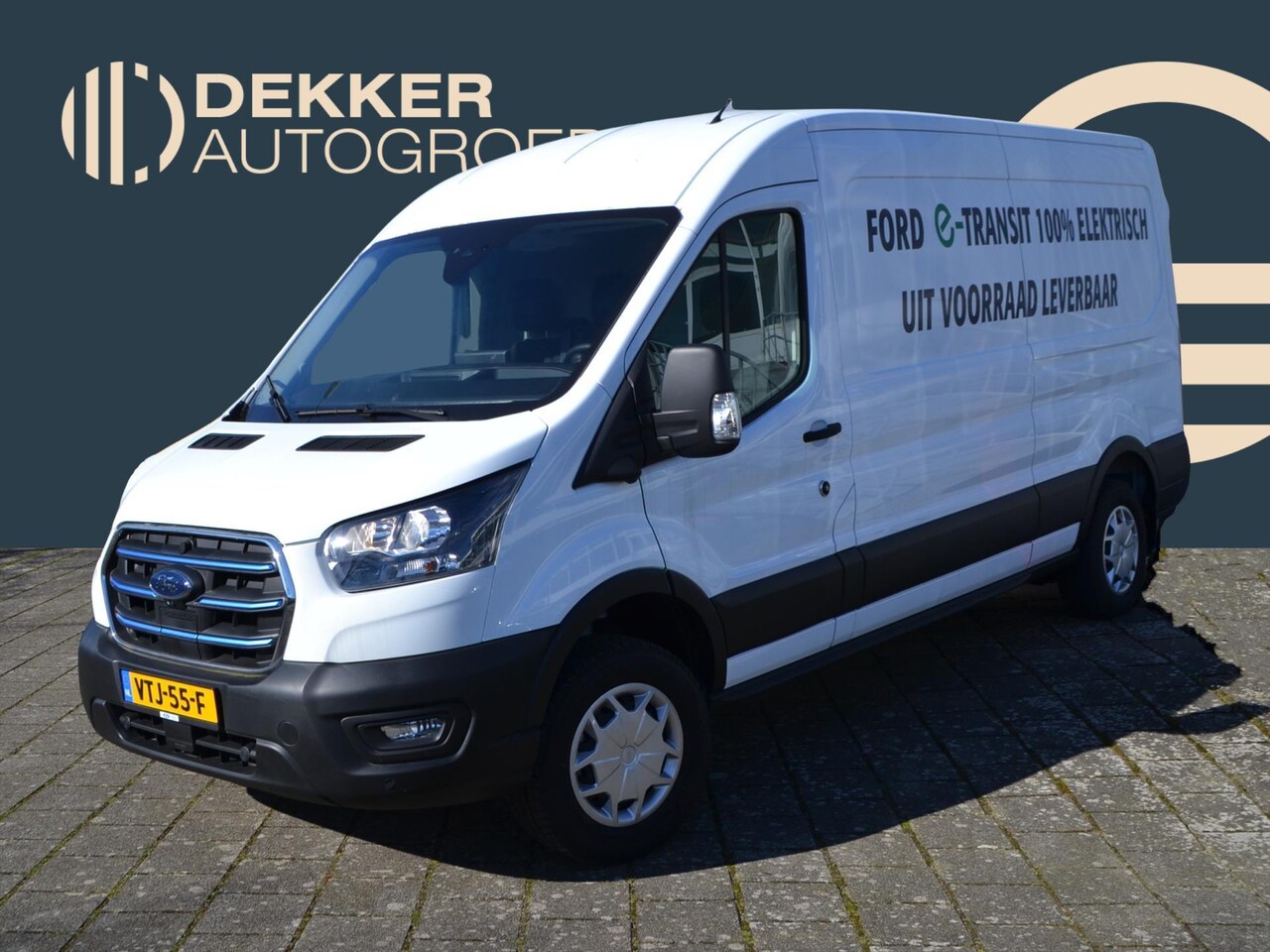 Ford E-Transit - GB 350 L3H2 68kWh 184pk RWD Trend Navi-Airco-Touchscreen - AutoWereld.nl